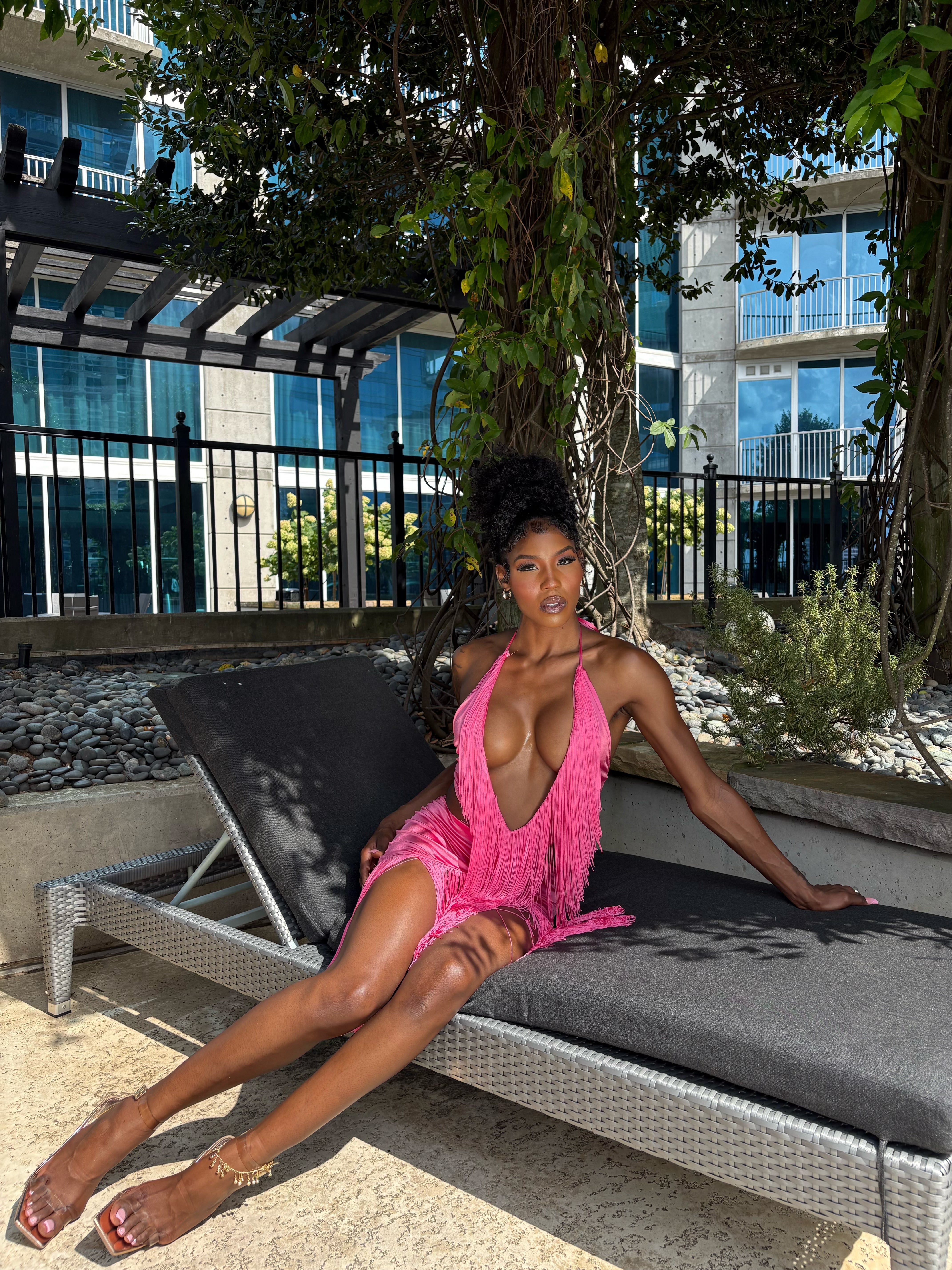 Flirty Fringe Dress