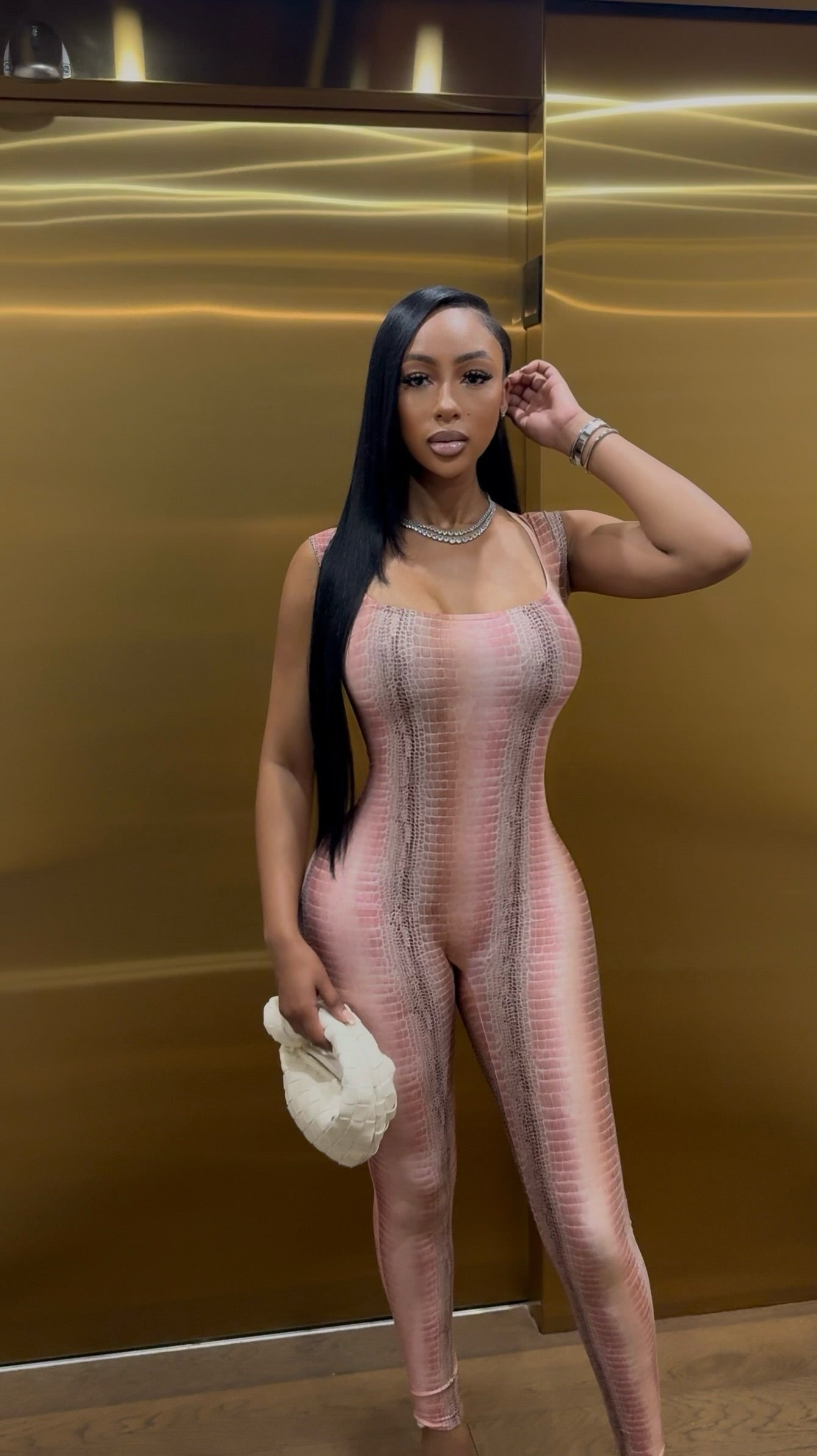 Blush Venom Jumpsuit