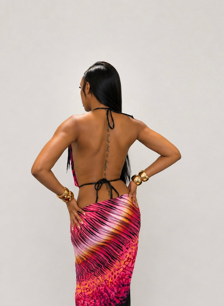 Soleil Fringe Dress