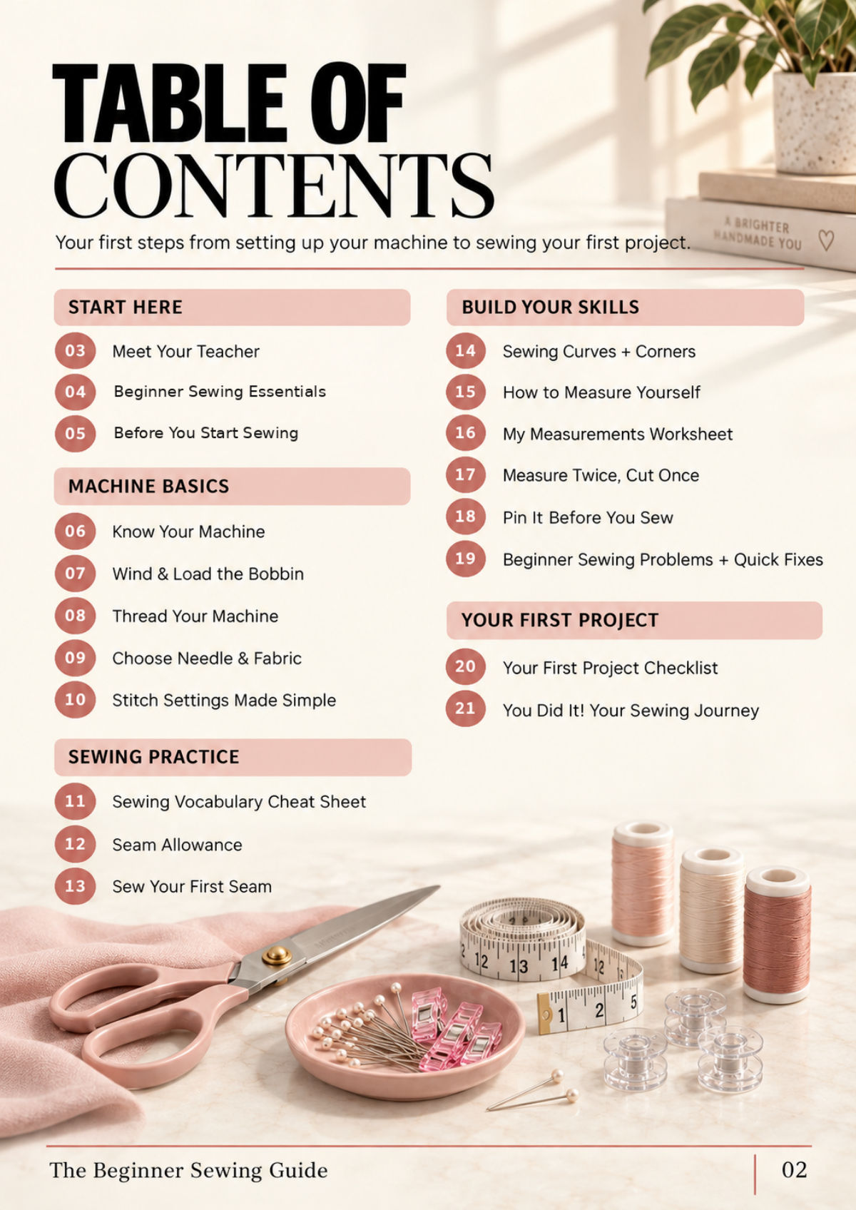 Sew With Shi: The Beginner Sewing Guide (Digital PDF)