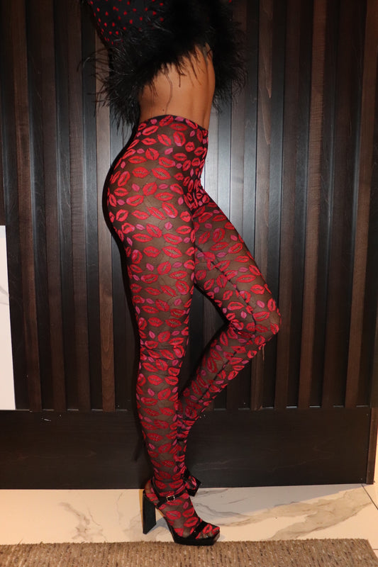 Sealed With A Kiss Tights