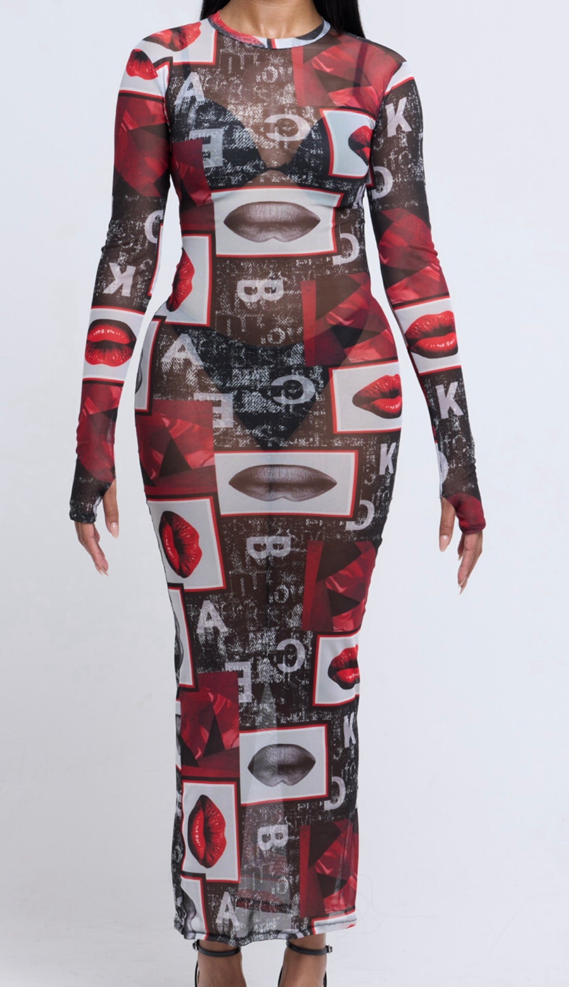 Kiss Me All Over Dress