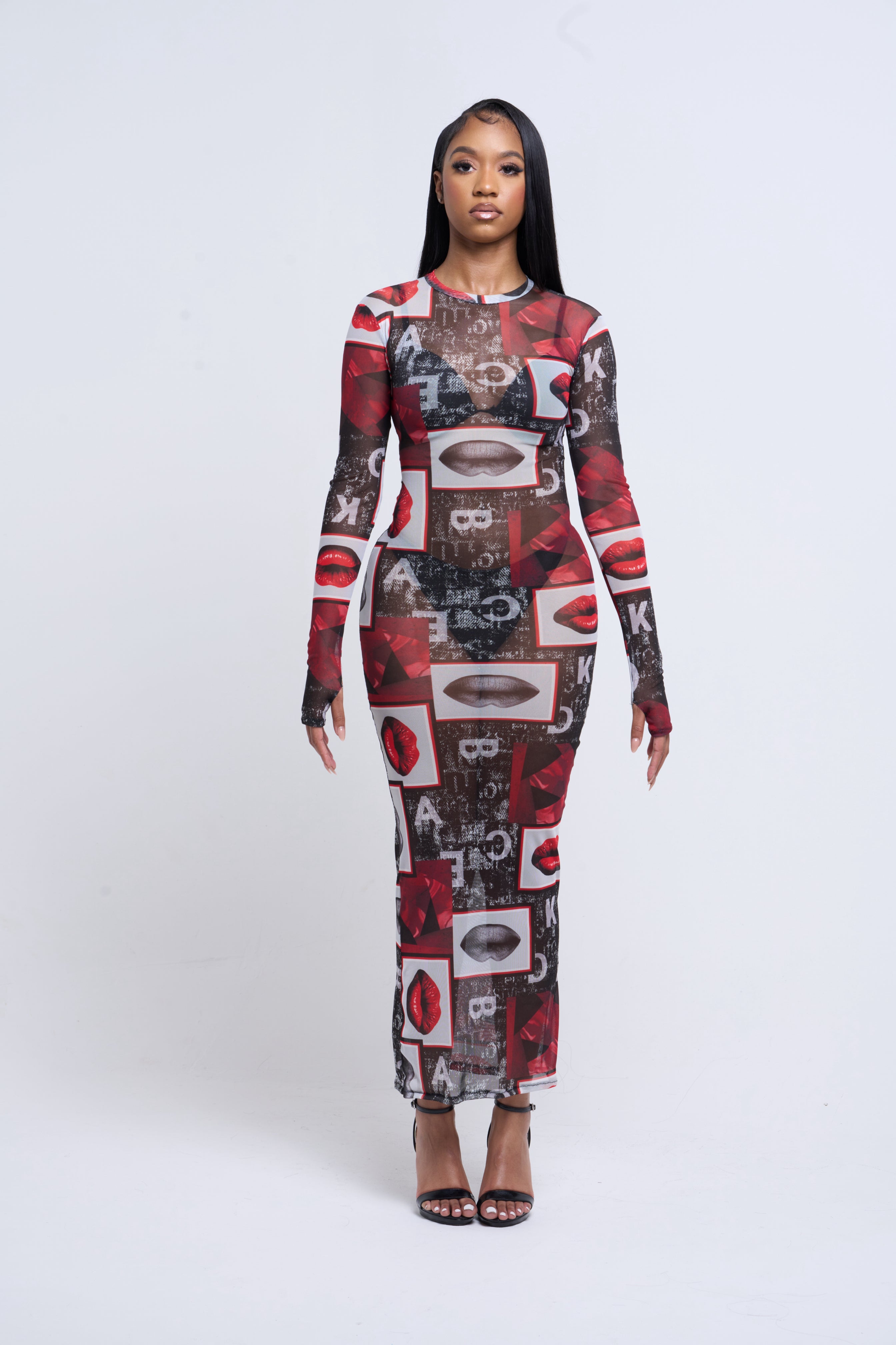 Kiss Me All Over Dress