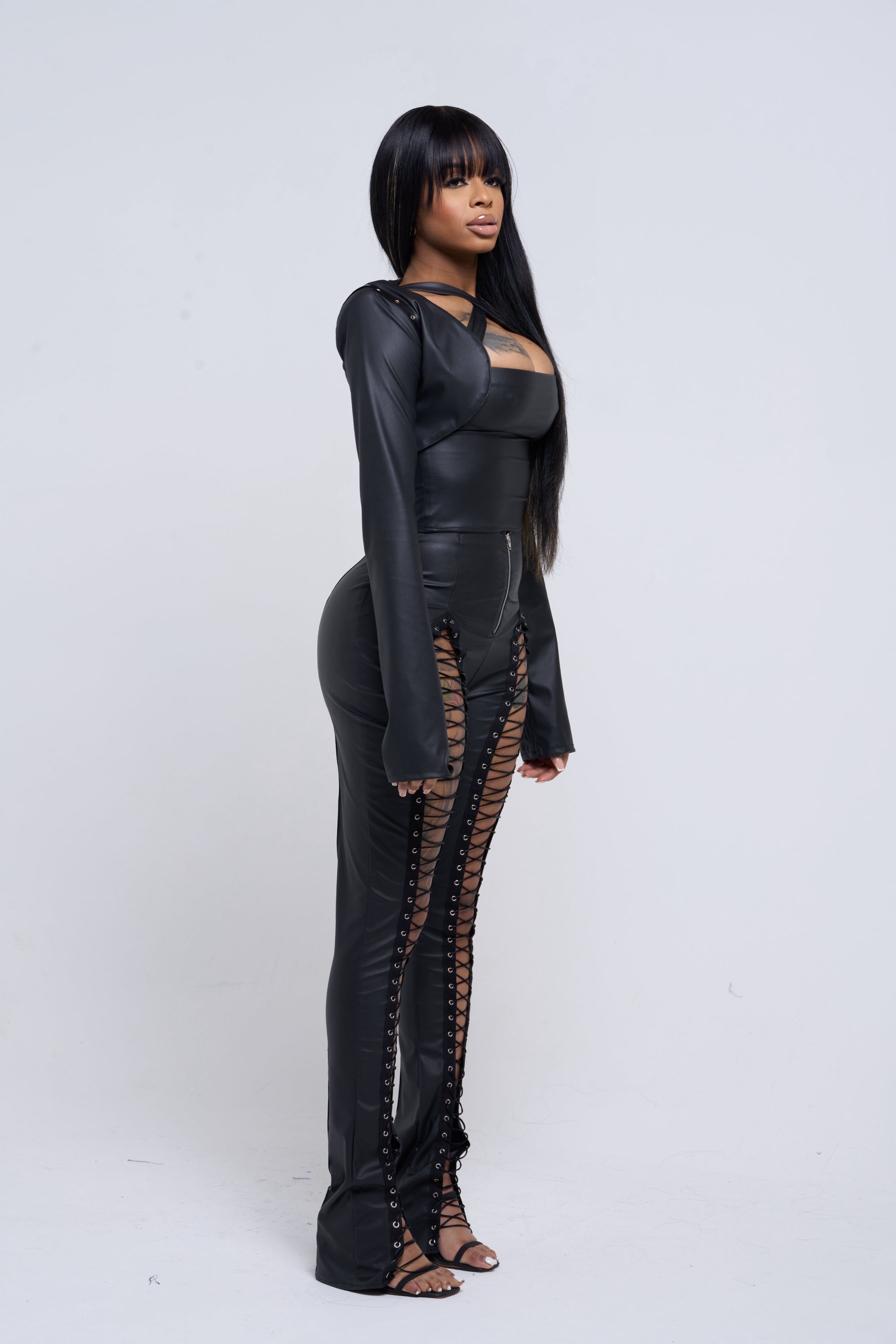 Lace Me Up Pants